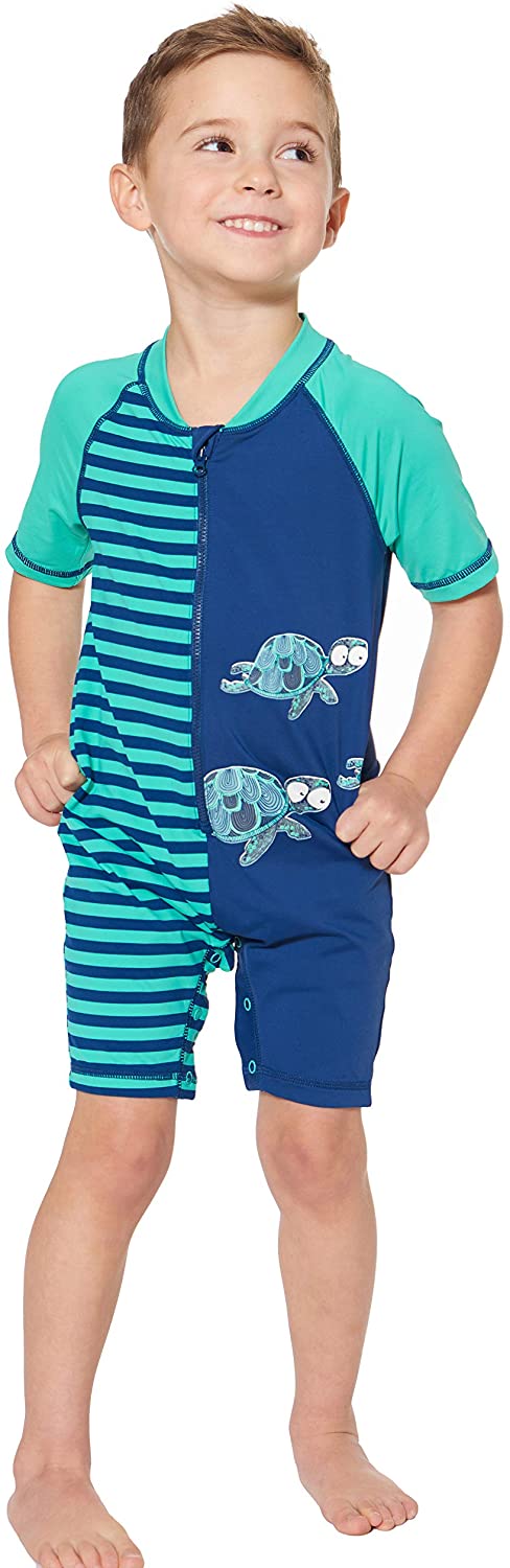Tommy Bahama Boys' One Piece Rashguard Swimsuit Bathingsuit