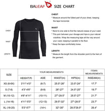 
                        
                          गैलरी व्यूवर में इमेज लोड करें, BALEAF Youth Boys'/Girls' Thermal Compression Sports Shirts Long Sleeve Fleece Base Layer Crew Neck
                        
                      