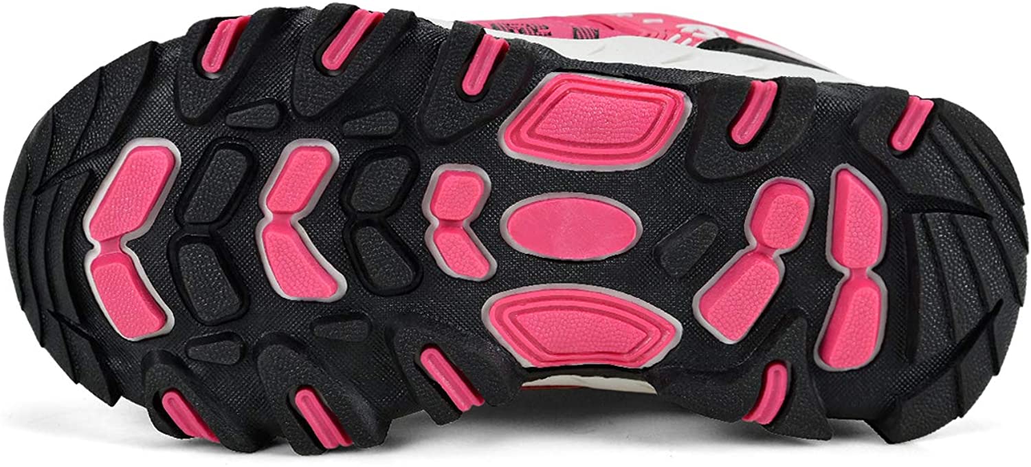 Biacolum Boys Girls Shoes Outdoor Hiking Waterproof Kids Sneaker