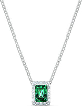 
                        
                          將圖片載入圖庫檢視器 SWAROVSKI Women's Angelic Rectangular Jewelry Collection, Rhodium Finish, Green Crystals, Clear Crystals - JOY2ESpree
                        
                      