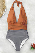 
                        
                          將圖片載入圖庫檢視器 CUPSHE Women's Halter One Piece Swimsuit Keeping You Accompained Swimwear
                        
                      