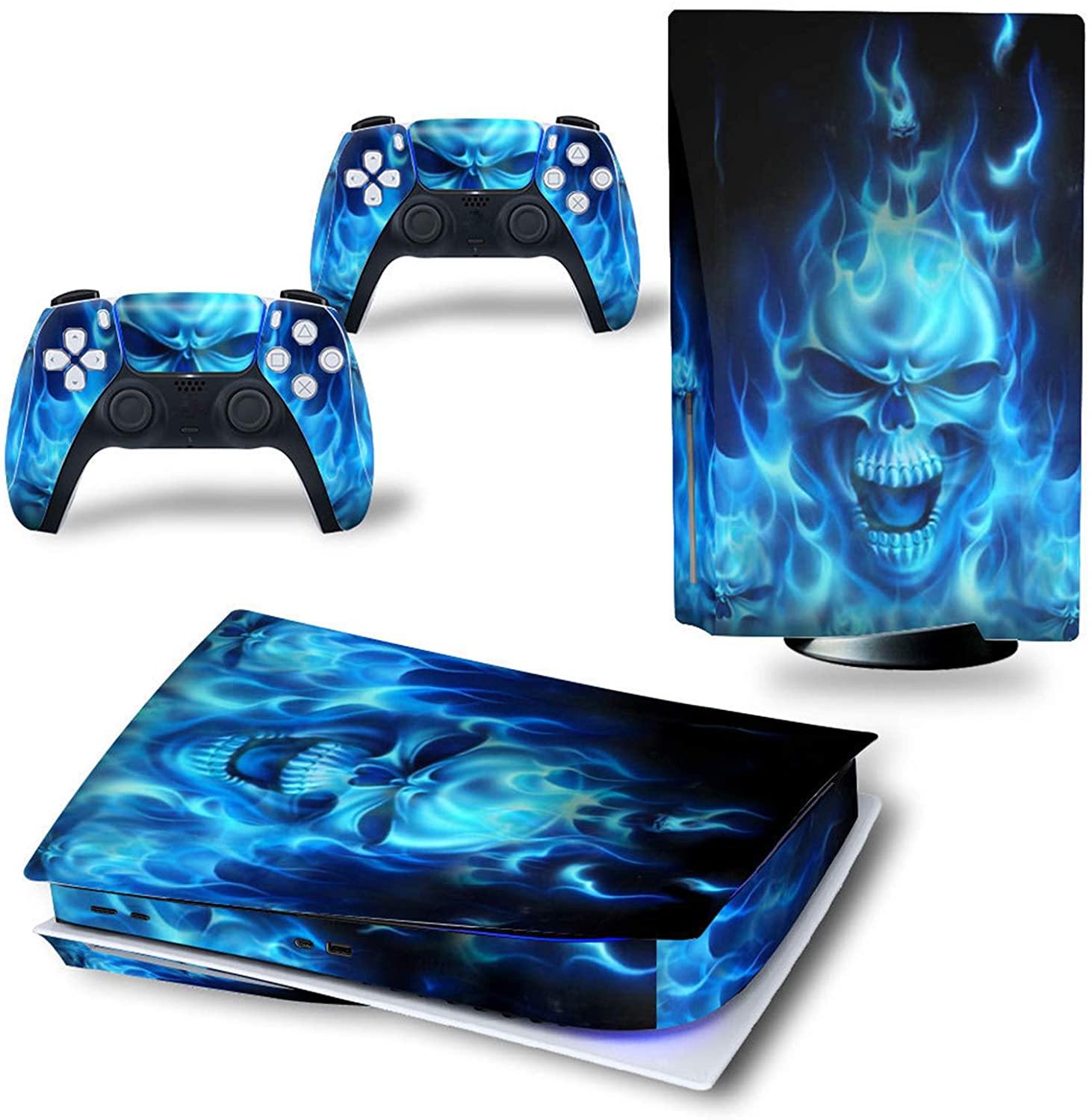 gotor Vinyl Sticker Pattern Decals Skin for PS5 Playstation 5 Console and 2 Controllers Skins (Playstation 5, Type-M) - JOY2ESpree
