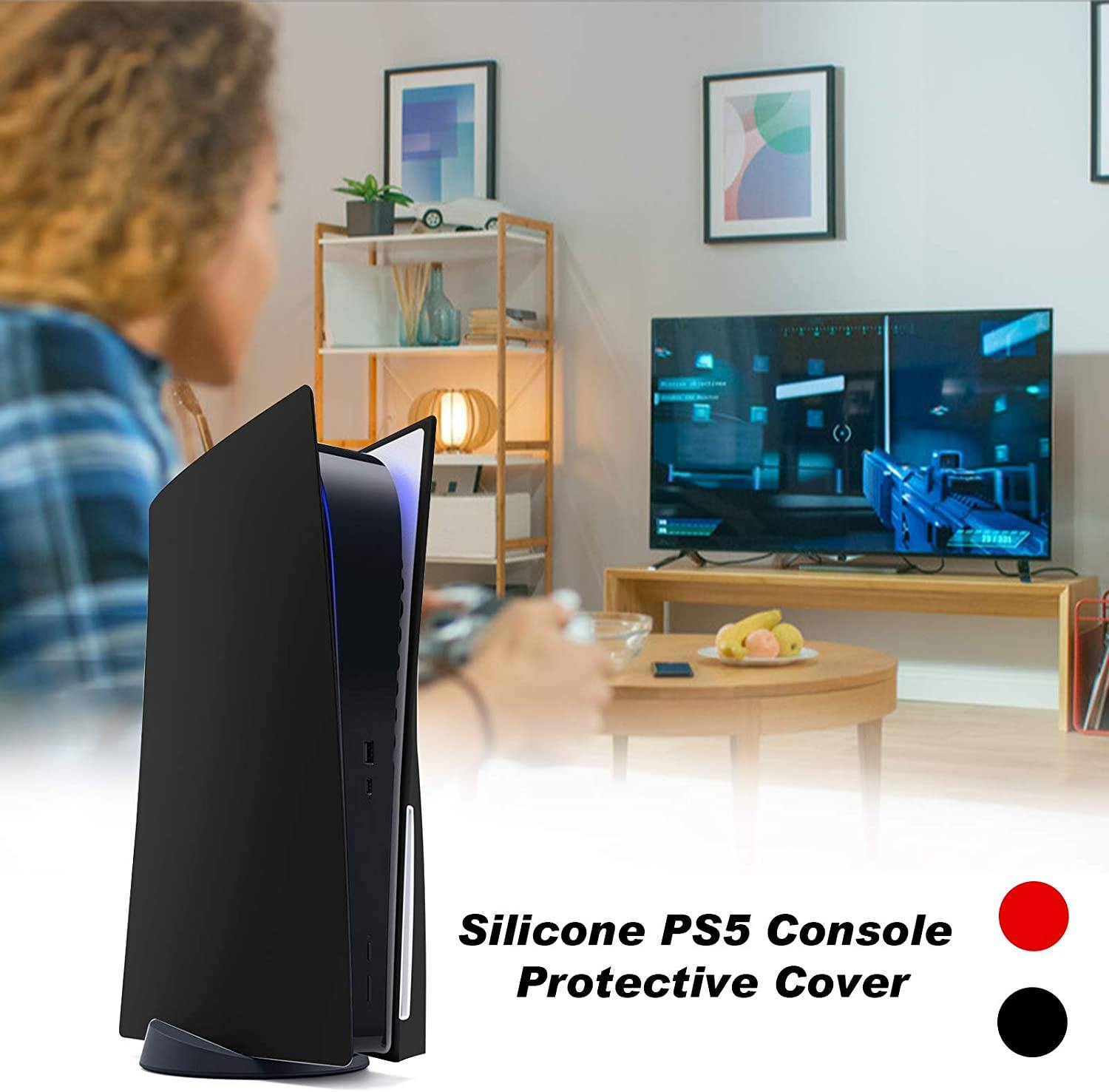 PS5 Console Silicone Skin Cover,Anti-Scratch Playstation 5 Console Protective Case - JOY2ESpree