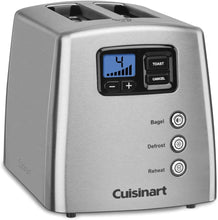 
                        
                          Muat gambar ke penampil Galeri, Cuisinart Touch to Toast Leverless toaster, 4-Slice, Brushed Stainless Steel - JOY2ESpree
                        
                      