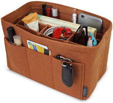 
                        
                          Load image into Gallery viewer, Pelikus Felt Purse &amp; Tote Organizer Insert/Multi-Pocket Handbag Shaper
                        
                      