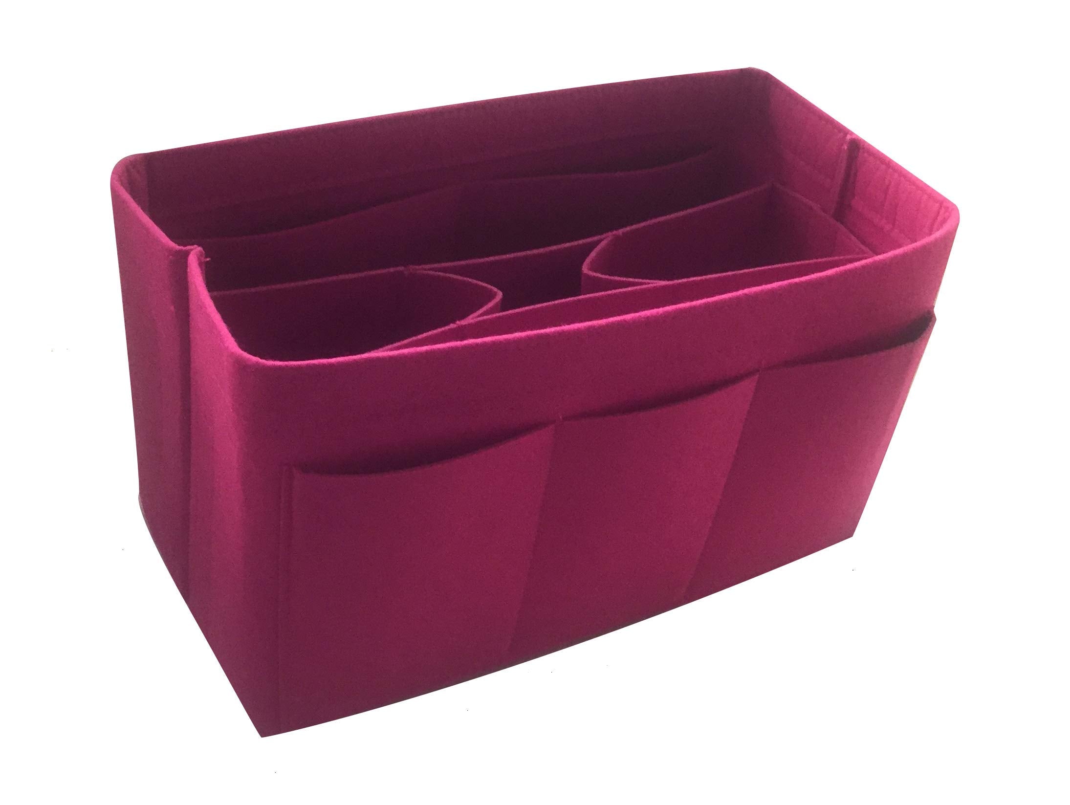 Felt Tote Bag Organizer Insert with Pockets, Handbag Purse Shaper, fits Neverfull, Speedy, Longchamp, etc.