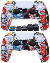 
                        
                          画像をギャラリービューアに読み込む, 2pcs PS5 Controller Skin Silicone Soft Case for Sony Playstation 5 Cover Slim Shell Gel Rubber Protector with 10 Thumb Grip Caps (01) - JOY2ESpree
                        
                      