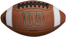 
                        
                          Load image into Gallery viewer, Wilson GST Leather Game Football - JOY2ESpree
                        
                      