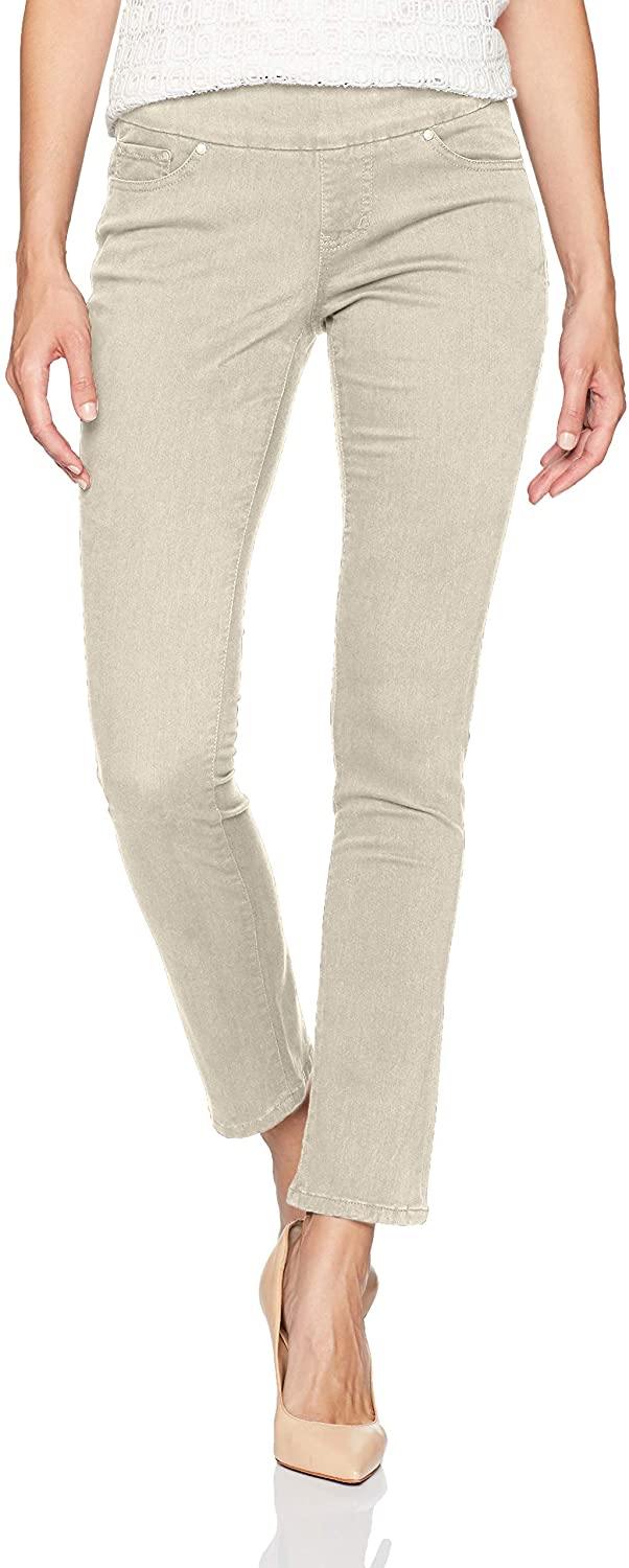 Jag Jeans Women's Petite Peri Pull on Straight Leg Pant
