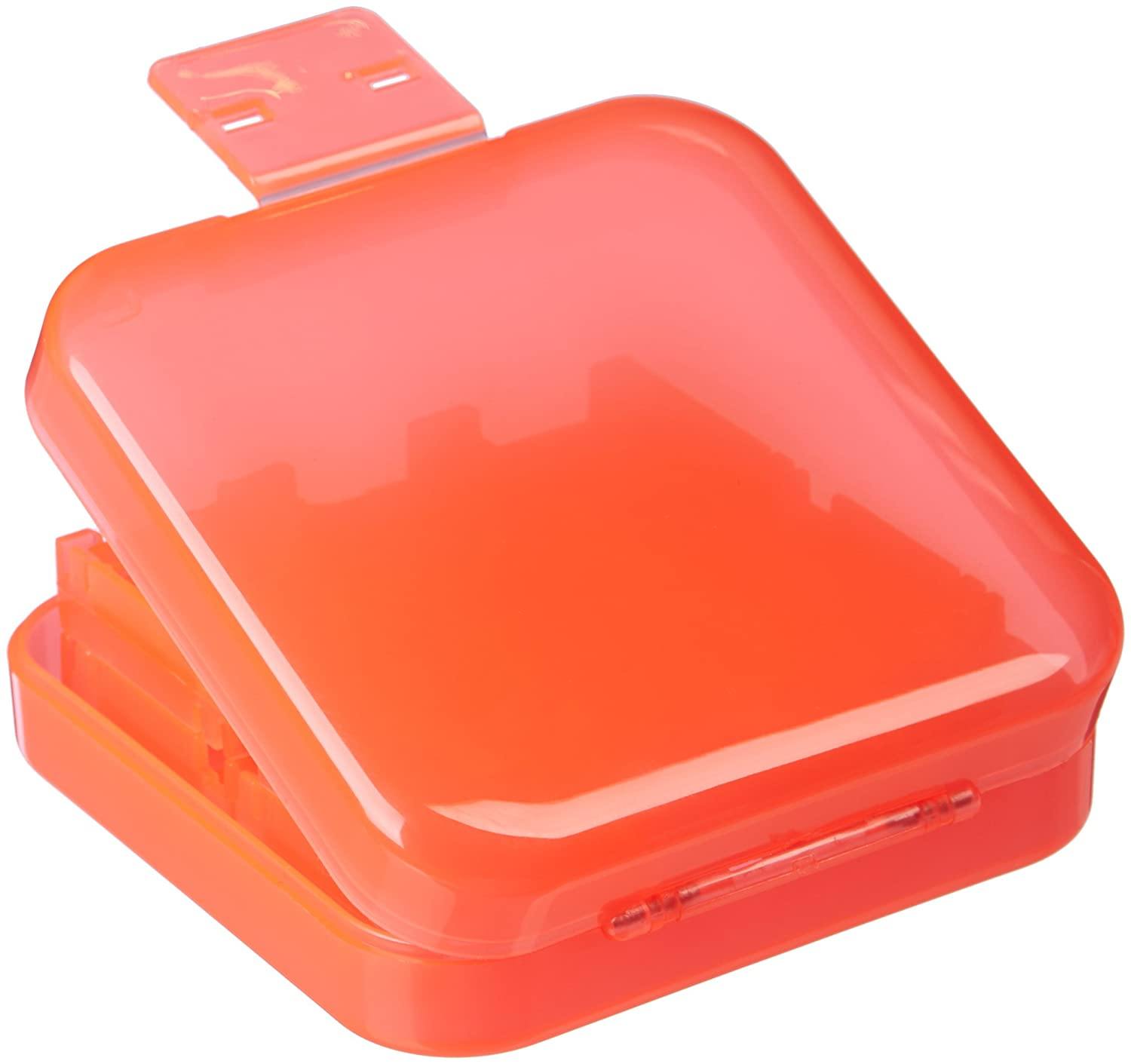 Amazon Basics Game Storage Case for 24 Nintendo Switch Games - 3.4 x 3.4 x 1 Inches, Blue - JOY2ESpree