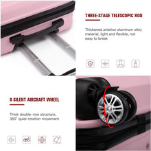 
                        
                          將圖片載入圖庫檢視器 Kono 3 Pieces Luggage Set Hard Shell with Spinner Wheels Lightweight Rolling Suitcases Set with YKK Dual Zipper TSA Lock for Travel (Grey)
                        
                      