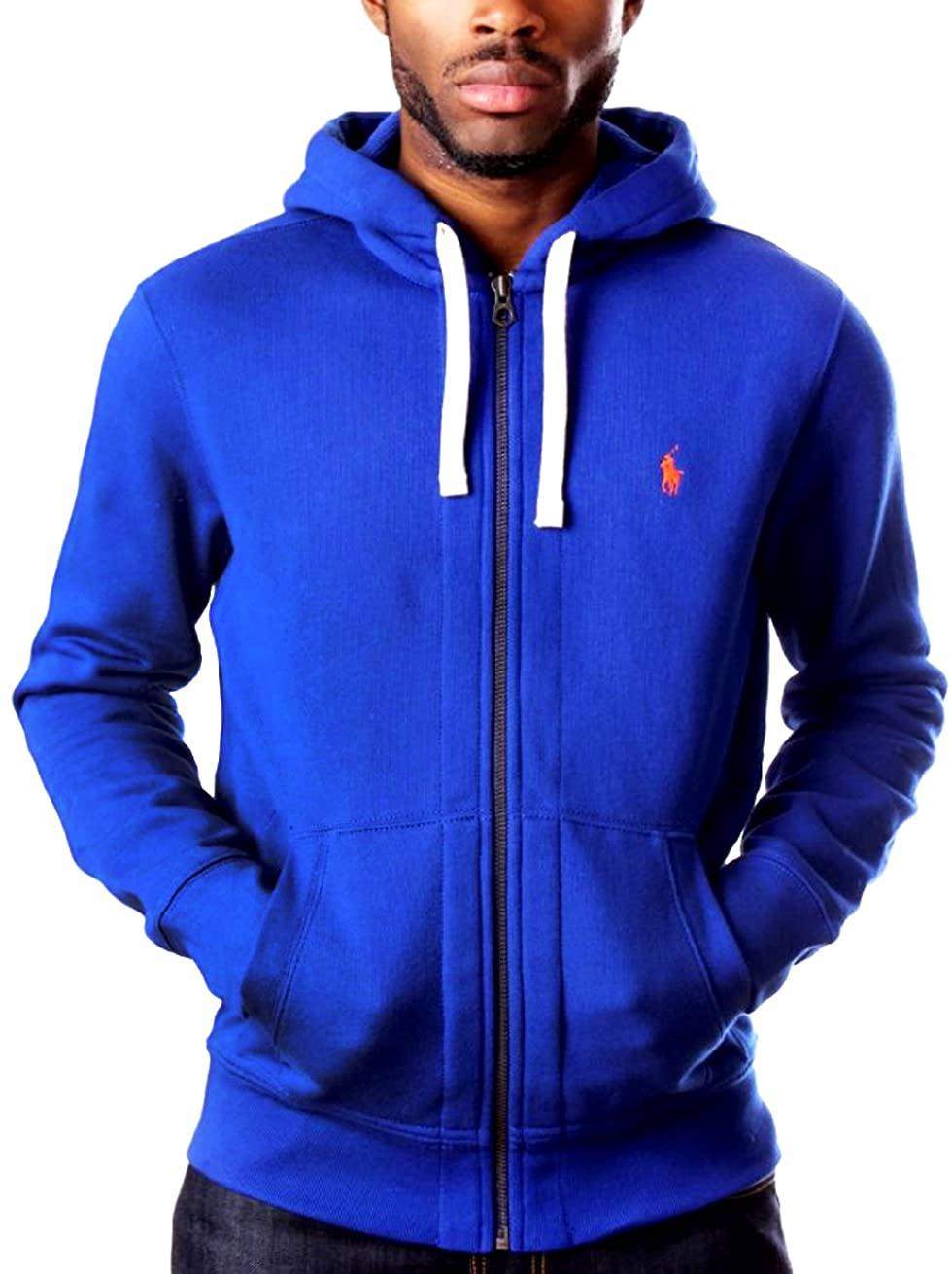 Ralph Lauren Polo Classic Full-Zip Fleece Hooded Sweatshirt