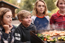 
                        
                          Cargar imagen en el visor de la galería, Cuisinart CGG-888 Grill Stainless Steel Lid 22-Inch Round Outdoor Flat Top Gas, 360° Griddle Cooking Center - JOY2ESpree
                        
                      