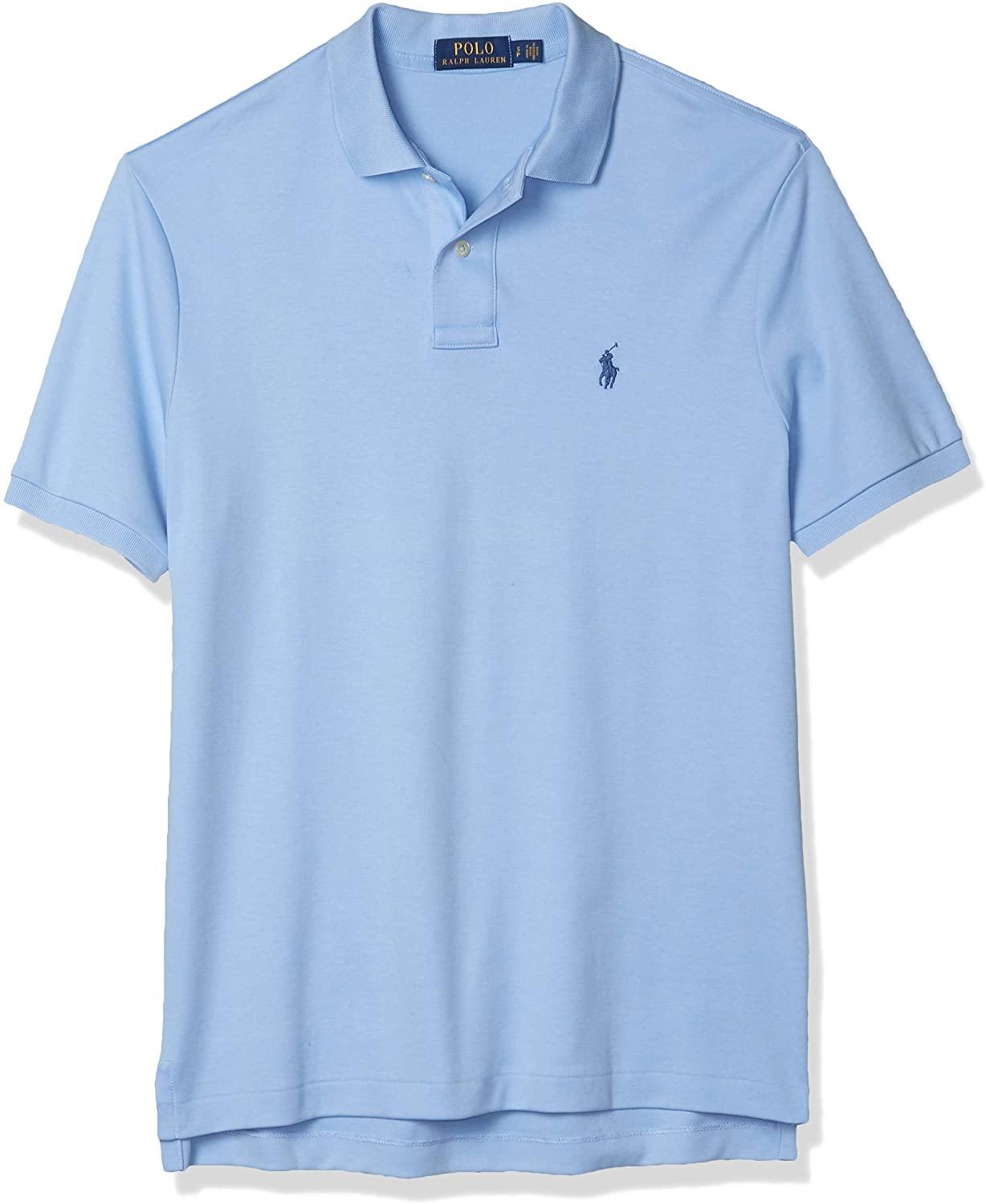 Polo RL Men's Custom Slim Fit Mesh Pony Shirt