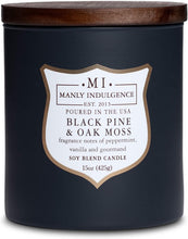 
                        
                          Load image into Gallery viewer, Manly Indulgence Sea Salt &amp; Ginger Scented Jar Candle, 15 Oz, White
                        
                      