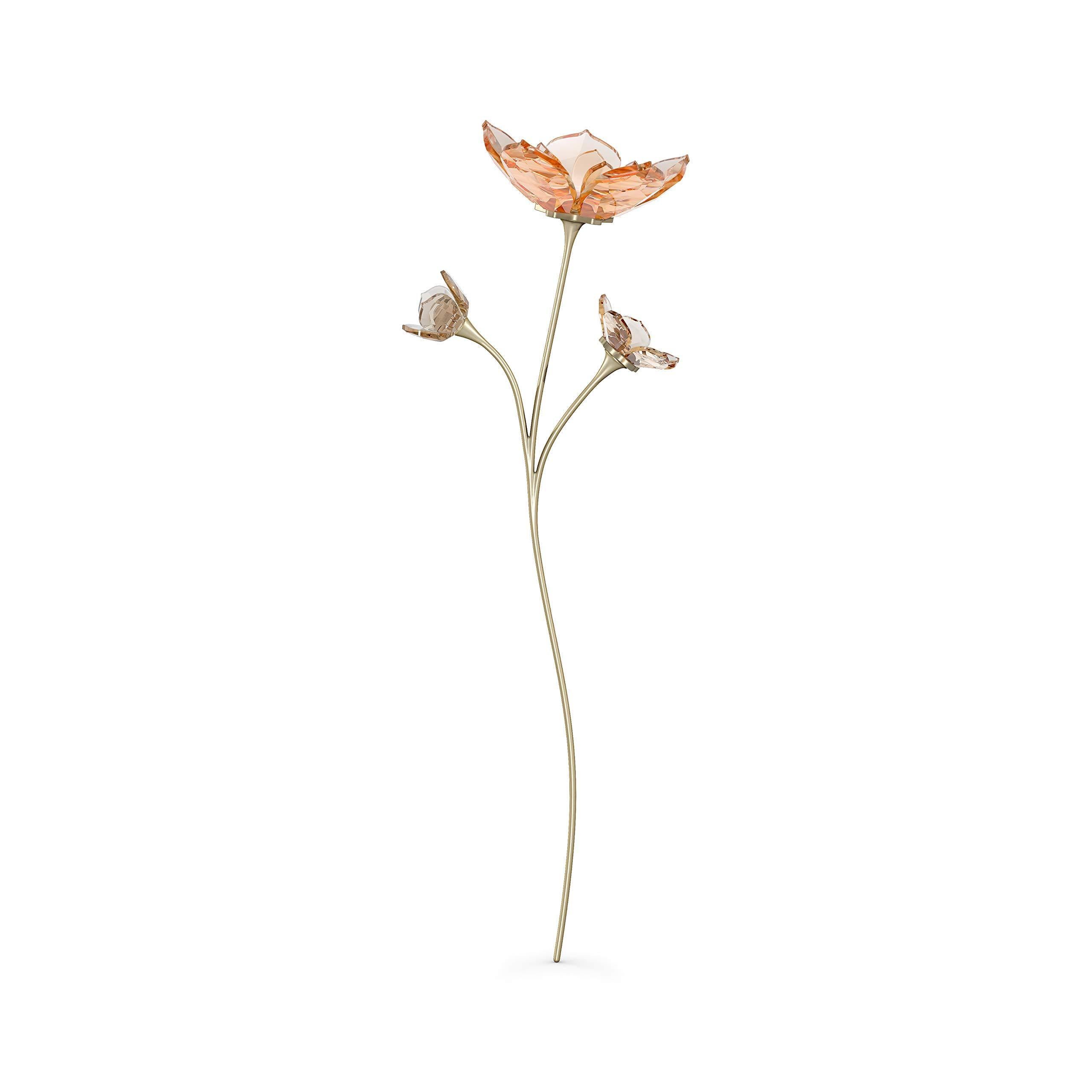 SWAROVSKI Garden Tales Magnolia Crystal Flower, One Size, Orange - JOY2ESpree
