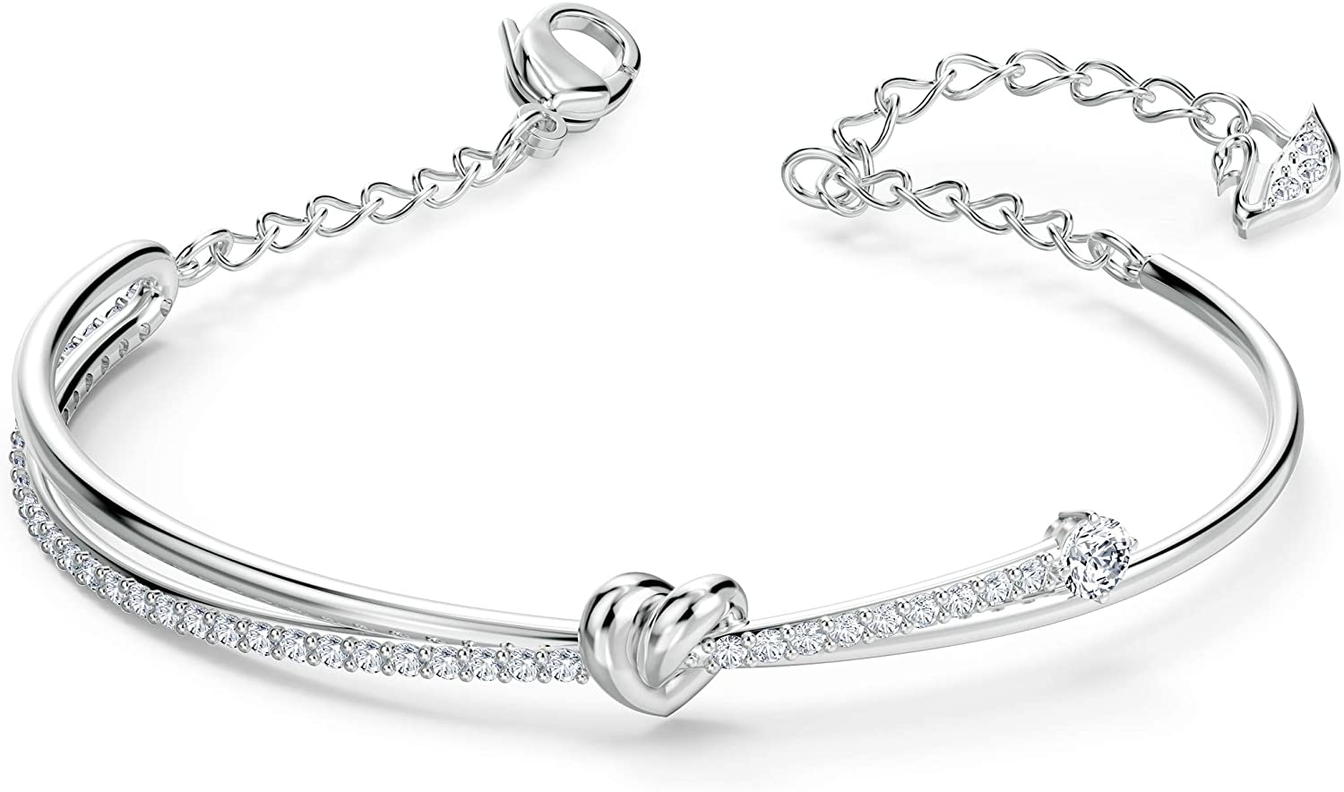 SWAROVSKI Women's Lifelong Heart Jewelry Collection, Clear Crystals - JOY2ESpree