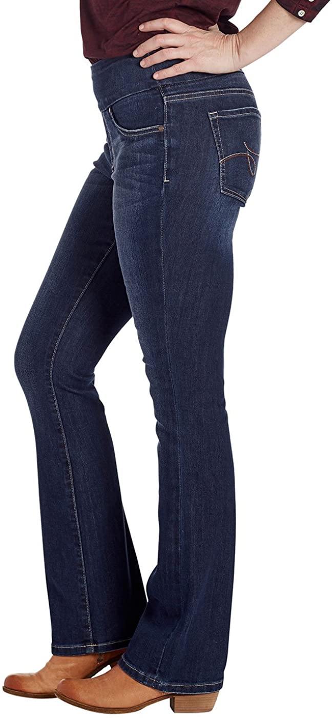 Jag Jeans Women's Paley Knit Pull on Bootcut Jean