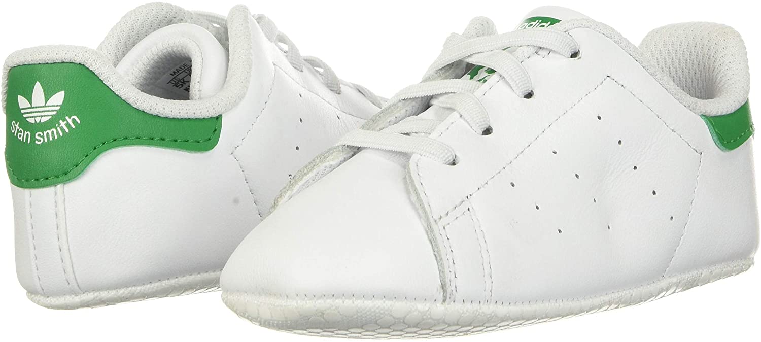 adidas Originals Unisex-Child Stan Smith Crib Sneaker
