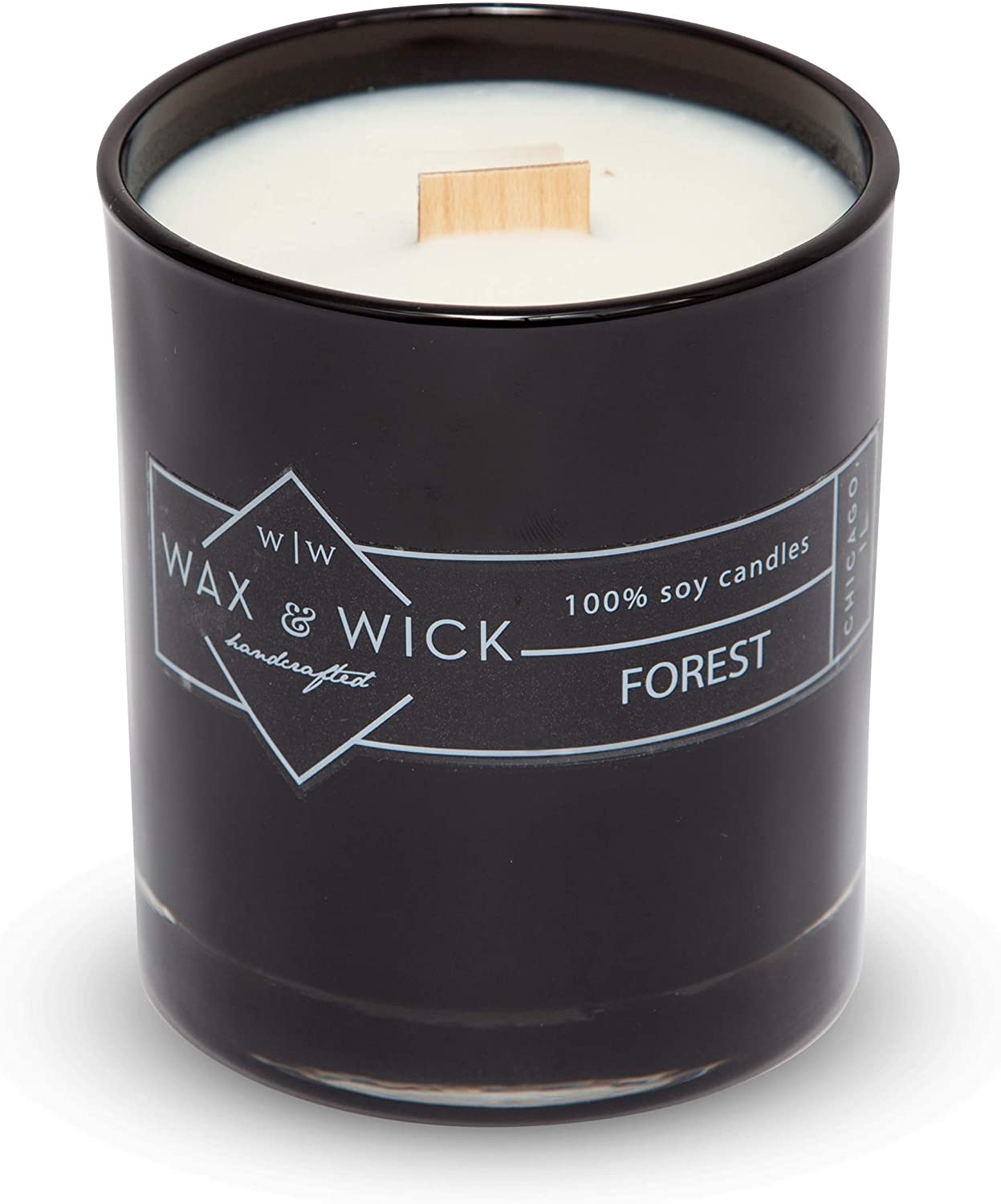 Scented Soy Candle: 100% Pure Soy Wax with Wood Double Wick
