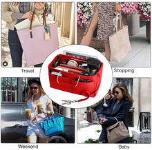 
                        
                          Cargar imagen en el visor de la galería, Purse Organizer, Multi-Pocket Felt Handbag Organizer, Purse Organizer Insert with Handles, Medium, Large, X-Large
                        
                      
