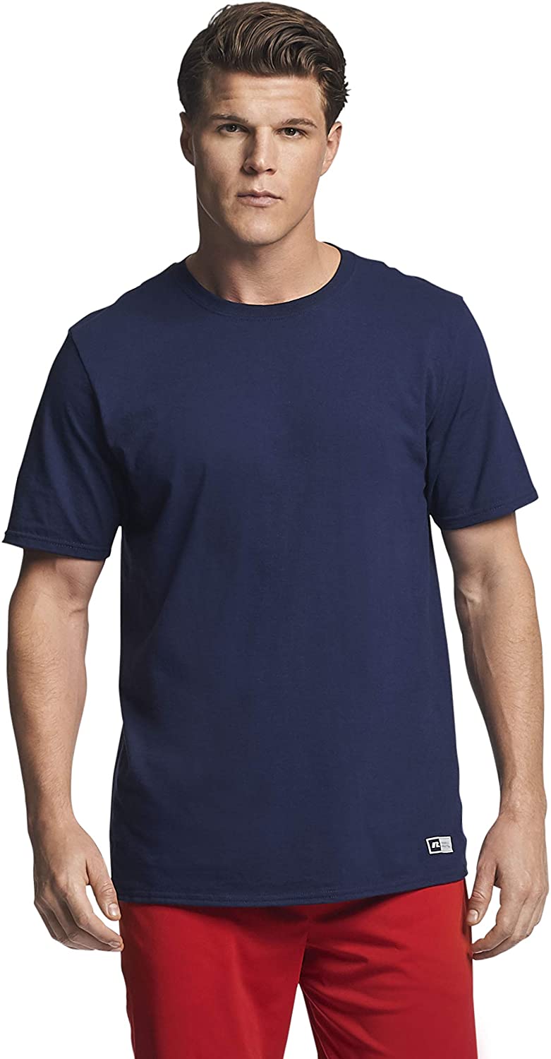 Russell Athletic Men's Cotton Performance Short Sleeve T-Shirt