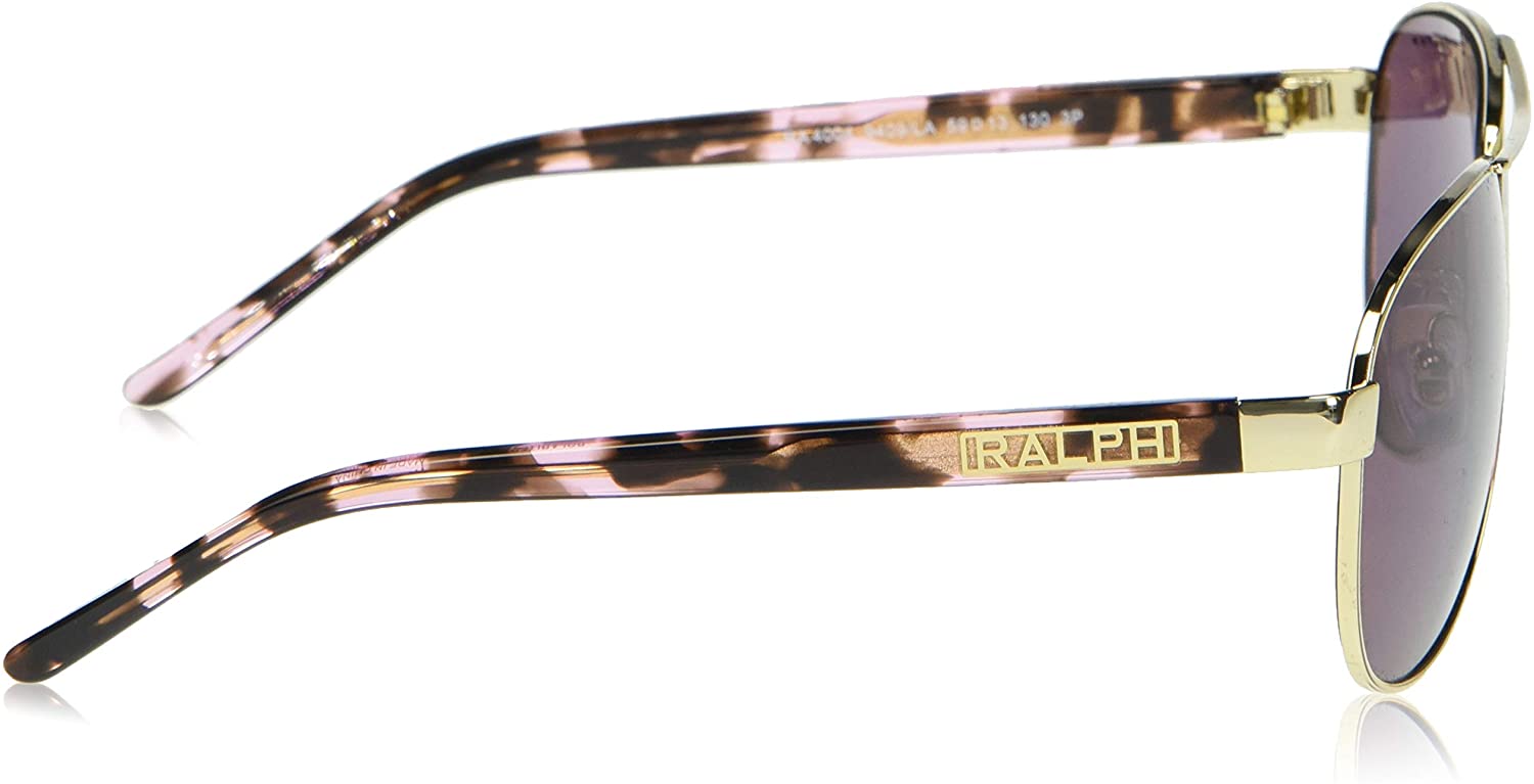 Ralph by Ralph Lauren Women's Ra4004 Aviator Sunglasses