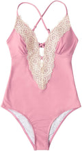 
                        
                          Muat gambar ke penampil Galeri, CUPSHE Fashion Women's Ladies Vintage Lace Bikini Sets Beach Swimwear Bathing Suit
                        
                      