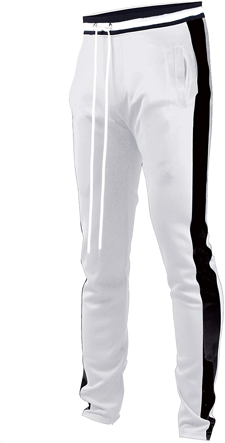 Screenshotbrand Mens Hip Hop Premium Slim Fit Track Pants