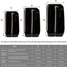 
                        
                          Load image into Gallery viewer, Purse Organizer, Purse Organizer Insert With 2 Metal Zipper, Bag Organizer With RFID Blocking Pocket Purse Organizer insert
                        
                      