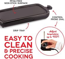 
                        
                          Muat gambar ke penampil Galeri, DASH DEG200GBRD01 Everyday Nonstick Electric Griddle for Pancakes, Burgers, Quesadillas, Eggs &amp; other on the go Breakfast - JOY2ESpree
                        
                      