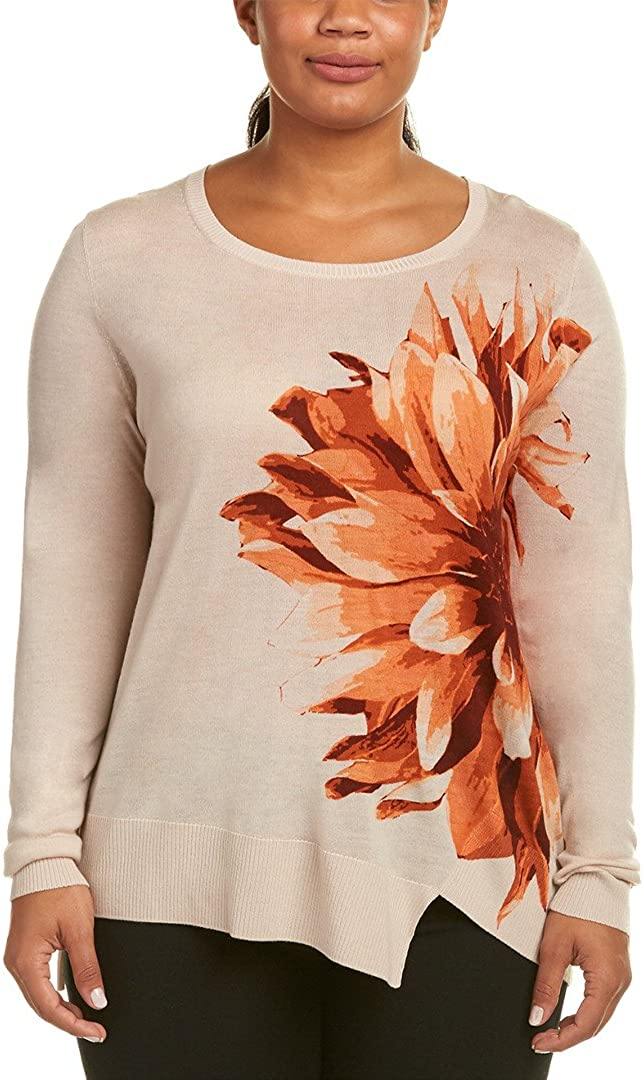 Marina Rinaldi Women's Abbazia Printed Sweater - JOY2ESpree