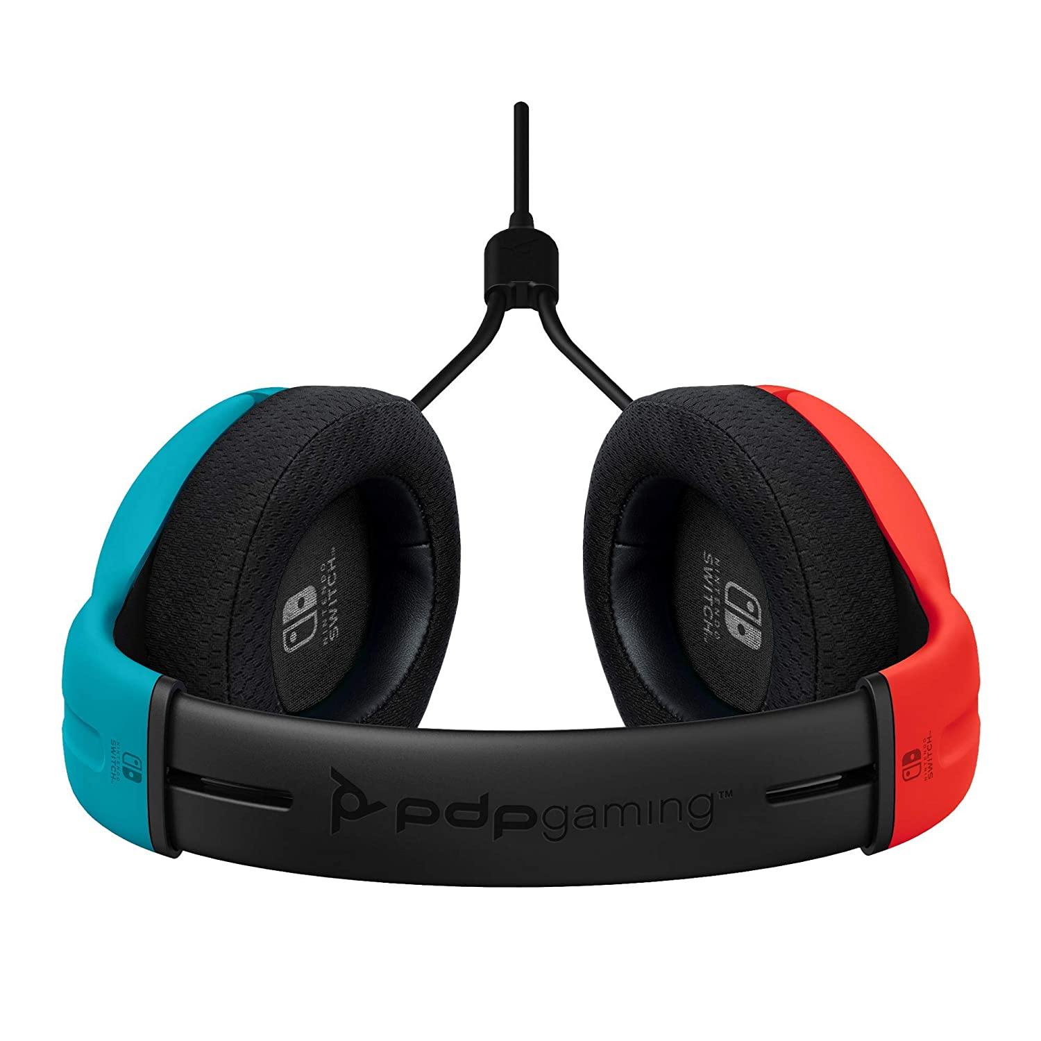 PDP Gaming LVL40 Wired Stereo Headset with Noise Cancelling Microphone: Nintendo Switch - JOY2ESpree