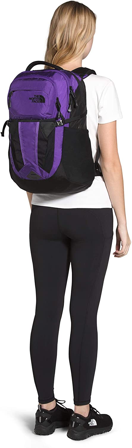 The North Face Women's Recon Backpack, TNF Black Heather/Silver Reflective, One Size