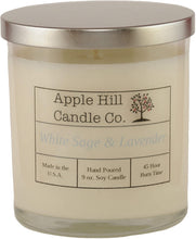 
                        
                          गैलरी व्यूवर में इमेज लोड करें, Handmade Natural Soy Candle - White Sage and Lavender (9 oz.)
                        
                      