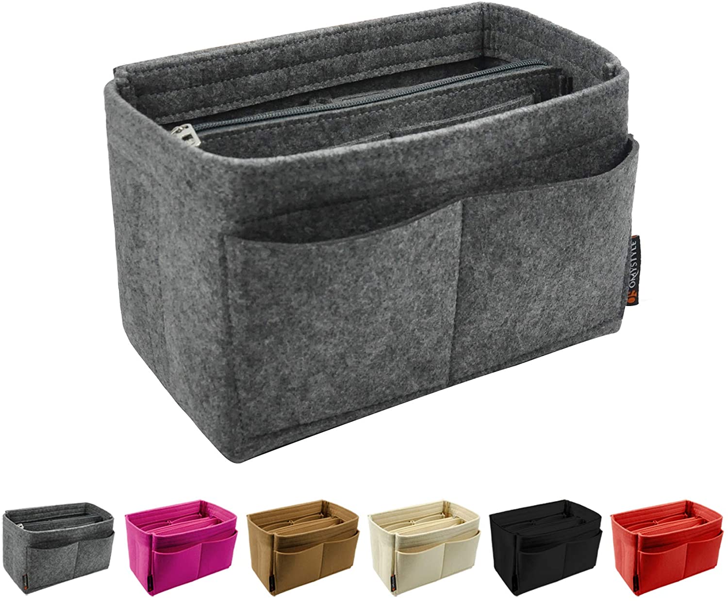 Purse Organizer Insert, Handbag & Tote Organizer, Bag in Bag, Perfect for Speedy Neverfull and More