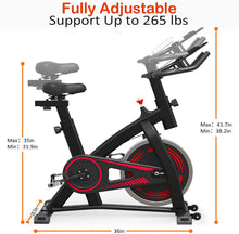 
                        
                          Cargar imagen en el visor de la galería, Hitosport Indoor Cycling Bike Stationary, Exercise Bike for Home with LCD Monitor for Home Gym Cardio Workout Bike - JOY2ESpree
                        
                      