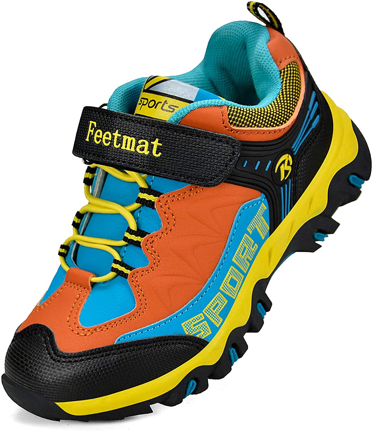 Biacolum Boys Girls Shoes Outdoor Hiking Waterproof Kids Sneaker