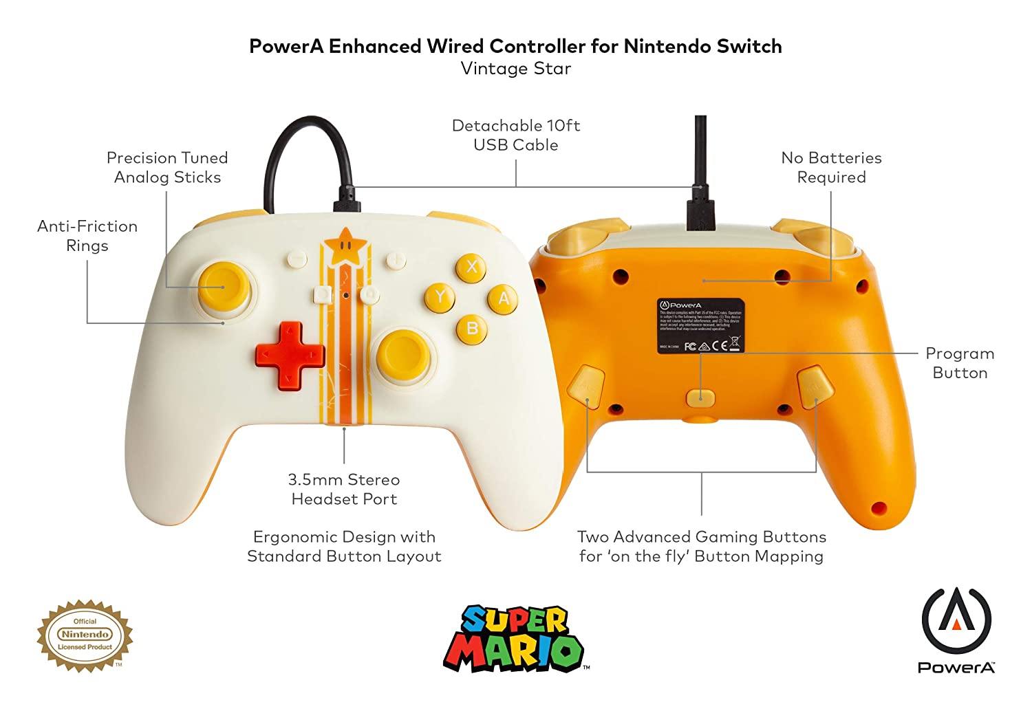 PowerA Enhanced Wired Controller for Nintendo Switch - JOY2ESpree