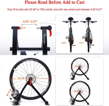 
                        
                          Load image into Gallery viewer, Sportneer Bike Trainer Stand Steel Bicycle Exercise Magnetic Stand
                        
                      