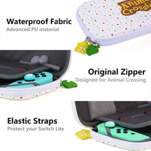 
                        
                          Cargar imagen en el visor de la galería, Carrying Case for Nintendo Switch - Cute Animal Crossing Portable Slim Travel Bag fit Switch Console &amp; Game Accessories (White) - JOY2ESpree
                        
                      