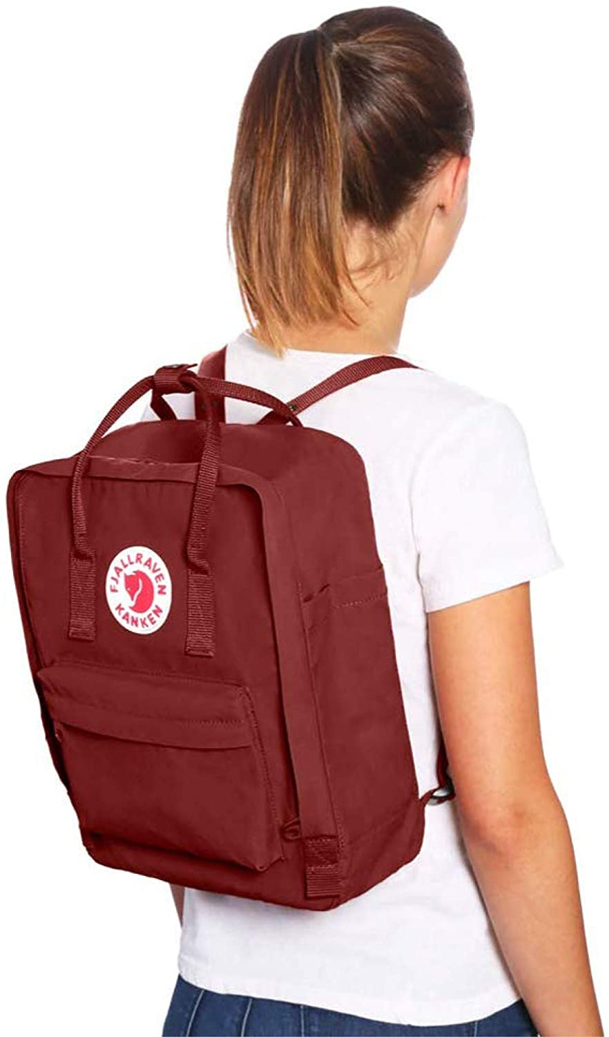 Fjallraven, Kanken Classic Backpack for Everyday, Ox Red