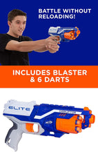 
                        
                          Muat gambar ke penampil Galeri, Nerf Disruptor Elite Blaster -- 6-Dart Rotating Drum, Slam Fire, Includes 6 Official Nerf Elite Darts -- For Kids, Teens, Adults
                        
                      