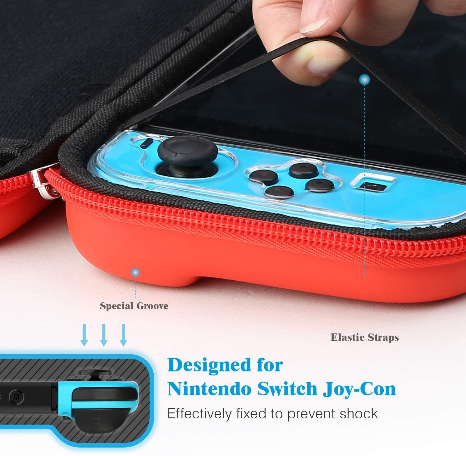 HEYSTOP Case Compatible with Nintendo Switch Carry Case - JOY2ESpree