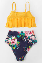 
                        
                          Muat gambar ke penampil Galeri, CUPSHE Women's High Waisted Falbala Bikini Set
                        
                      