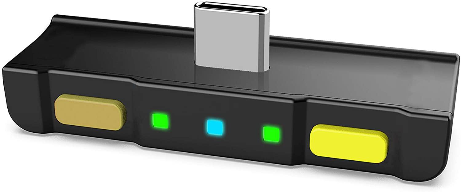 HomeSpot Bluetooth 5.0 Audio Transmitter Adapter with USB C Connector Built-in Digital Mic - JOY2ESpree