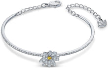 
                        
                          Muat gambar ke penampil Galeri, SWAROVSKI Women's Eternal Flower Jewelry Collection, Yellow Crystals, Clear Crystals - JOY2ESpree
                        
                      