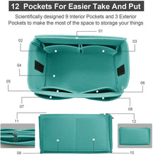 
                        
                          画像をギャラリービューアに読み込む, Purse Organizer Insert, Handbag &amp; Tote Organizer, Bag in Bag, Perfect for Speedy Neverfull and More
                        
                      