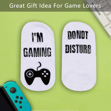 
                        
                          將圖片載入圖庫檢視器 Do Not Disturb I'm Gaming Socks, Gaming Sock Funny Novelty Gift for Teen Boys Mens Gamer Kids Sons Husbands Boyfriends Women - JOY2ESpree
                        
                      