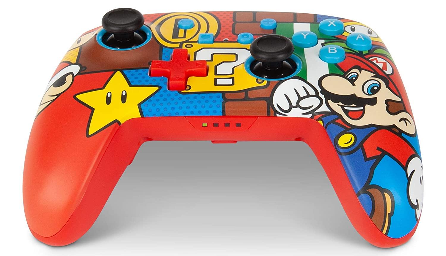 PowerA Enhanced Wireless Controller for Nintendo Switch - Waluigi, Nintendo Switch Lite, Gamepad, game controller, Bluetooth controller, rechargeable - JOY2ESpree